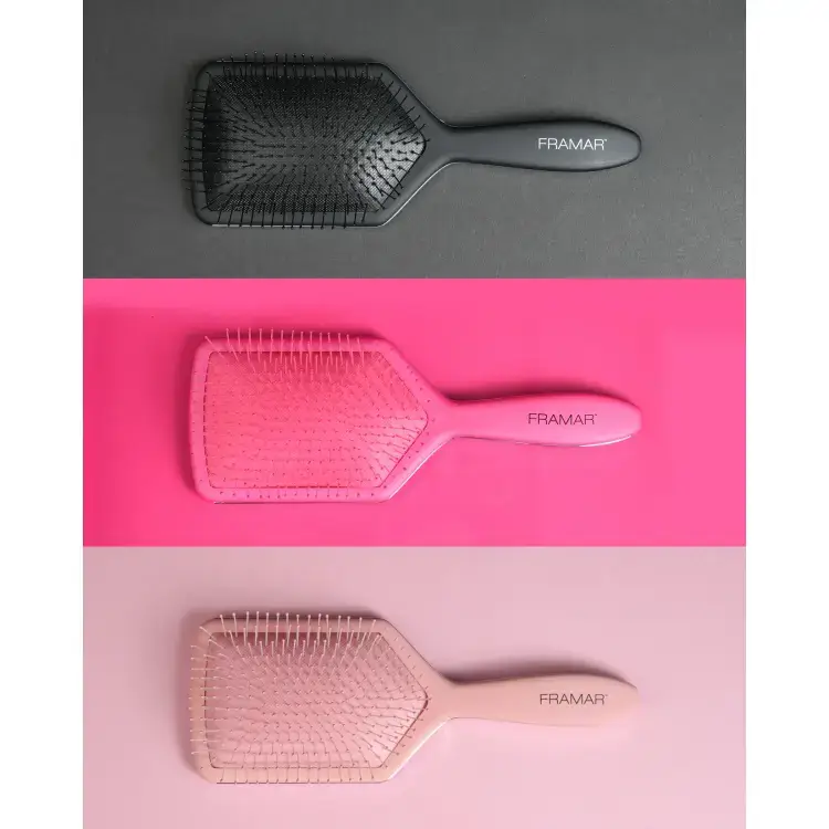FRAMAR PADDLE BRUSH - BLACK TO THE FUTURE