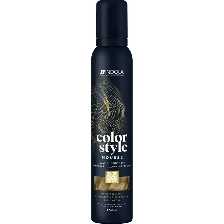 INDOLA Color Style Mousse Medium Blonde 200ml