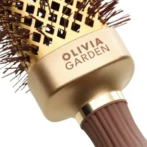 EXPERT BLOWOUT STRAIGHT Wavy Bristle Gold&Brown 40MM