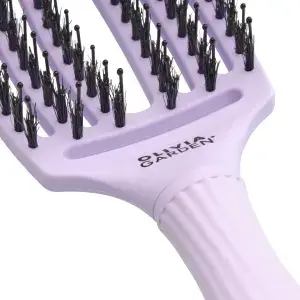 Fingerbrush Care Iconic Boar&Nylon Lavender M