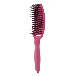 Fingerbrush Care Iconic Boar&Nylon Hot Pink M