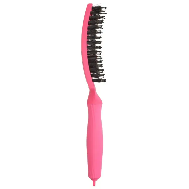 Fingerbrush Care Iconic Boar&Nylon Hot Pink M