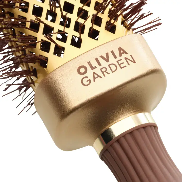 EXPERT BLOWOUT STRAIGHT Wavy Bristle Gold&Brown 40MM