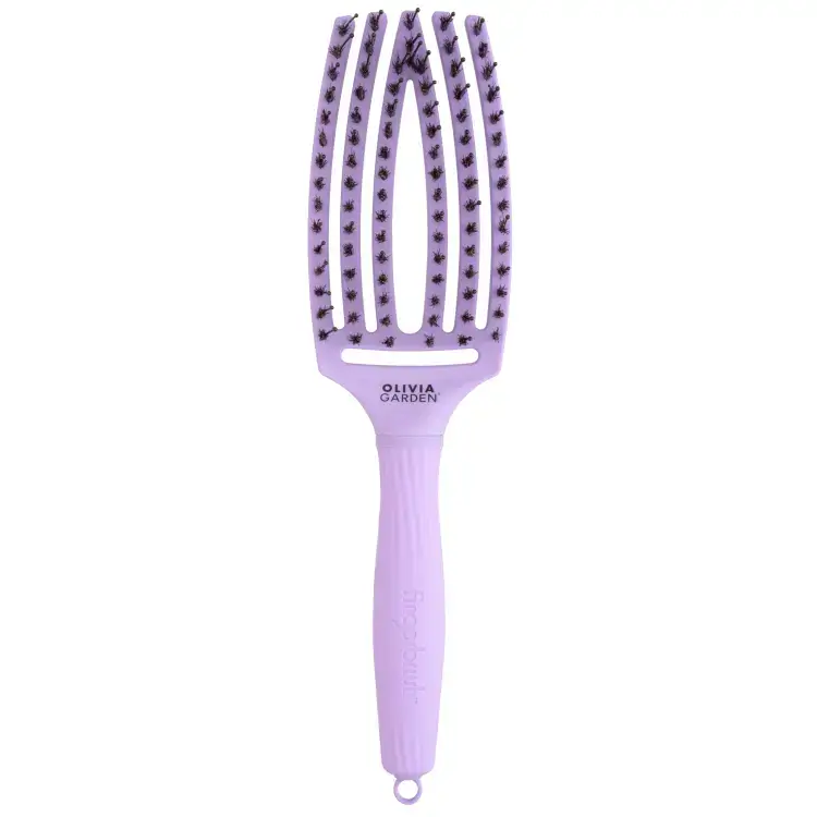 Fingerbrush Care Iconic Boar&Nylon Lavender M