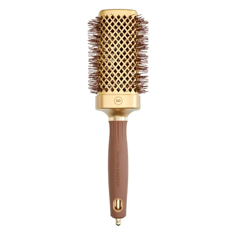EXPERT BLOWOUT STRAIGHT Wavy Bristle Gold&Brown 50MM