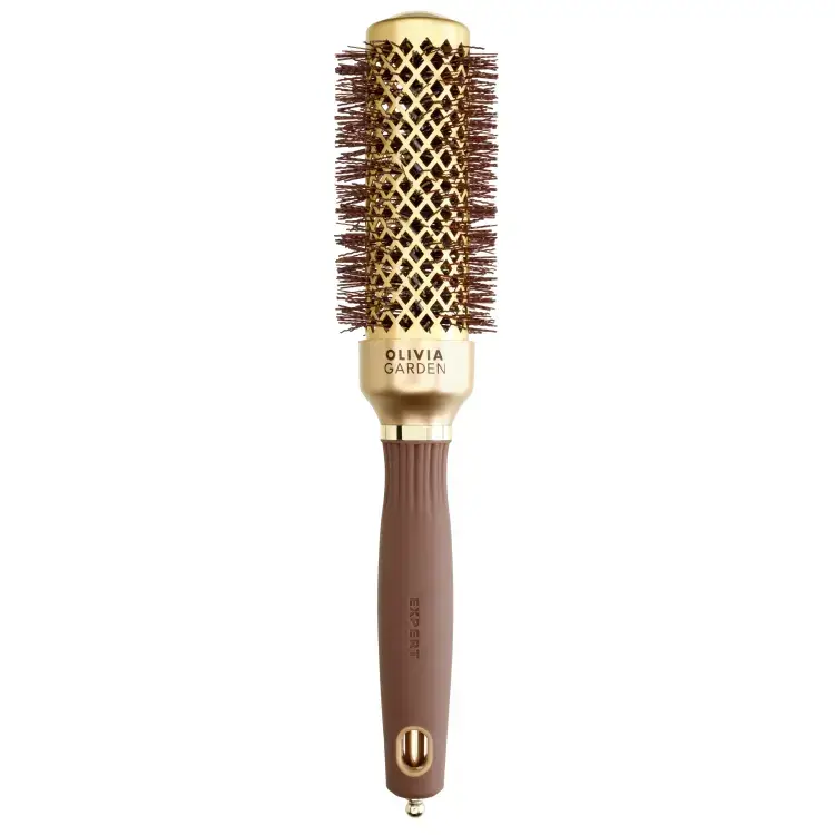 EXPERT BLOWOUT SHINE Wavy Bristles Gold&Brown 35MM