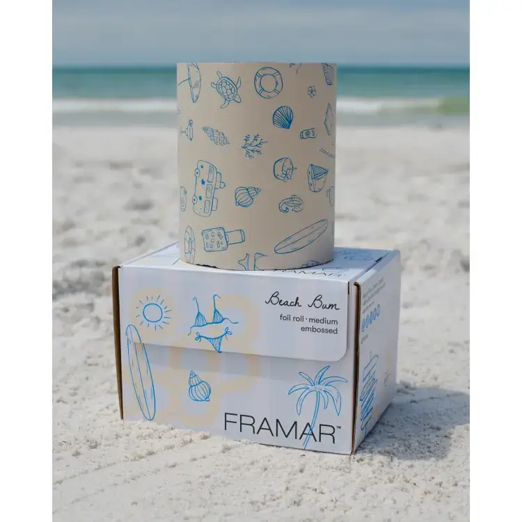 Framar Beach Bum Embossed Roll